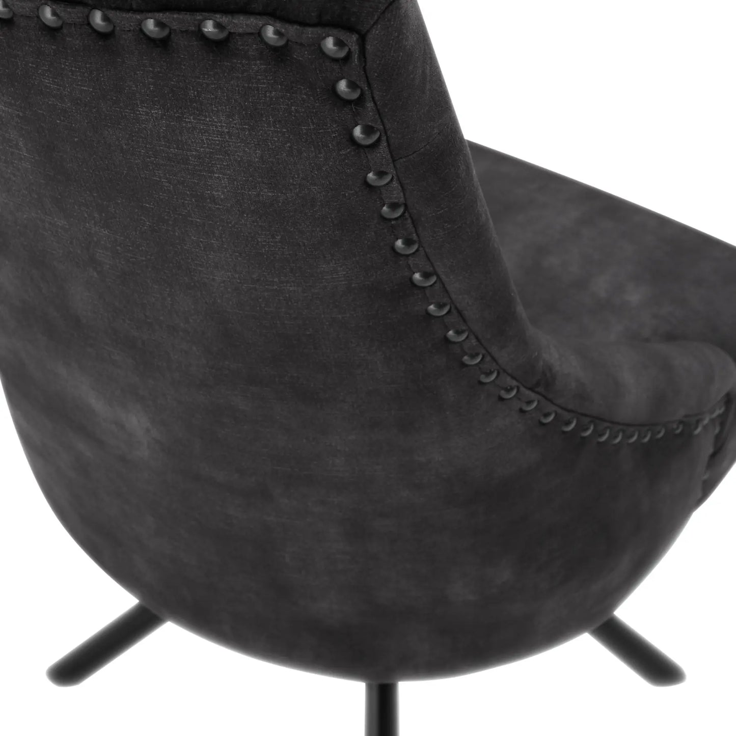 Esszimmerstuhl mit Samtbezug