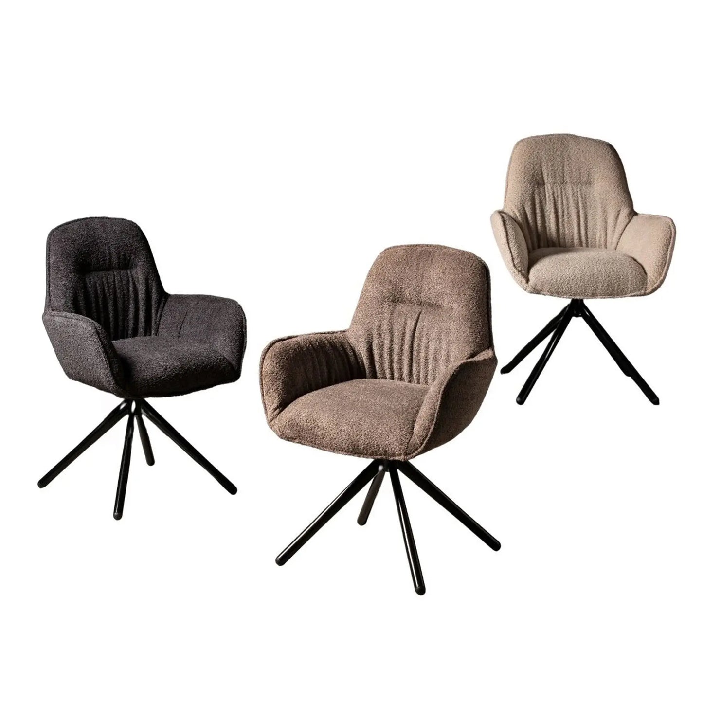 Farbauswahl Armlehnstuhl Maxim Bouclebezug