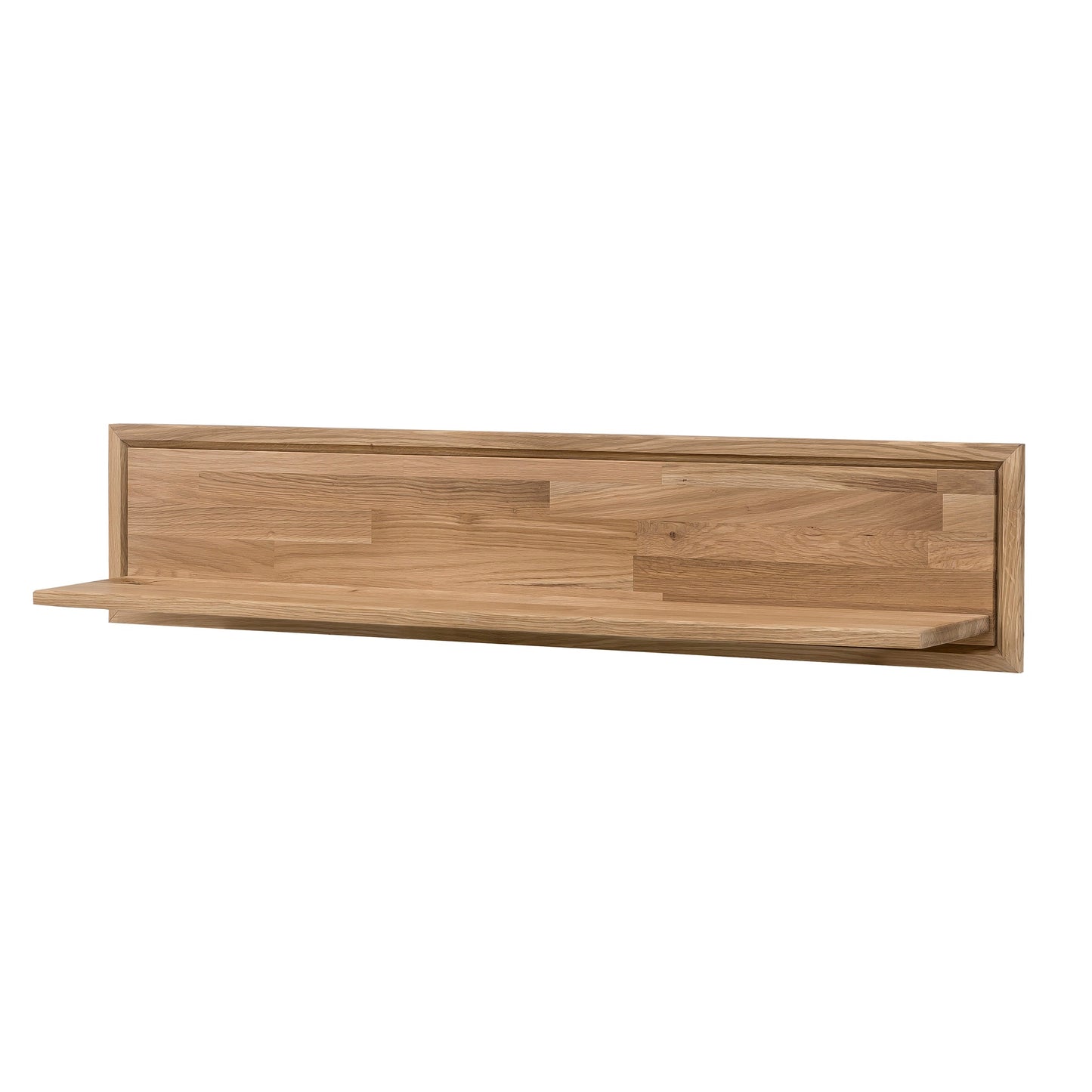 Wandboard 126 cm Wildeiche massiv Bianco - Passione