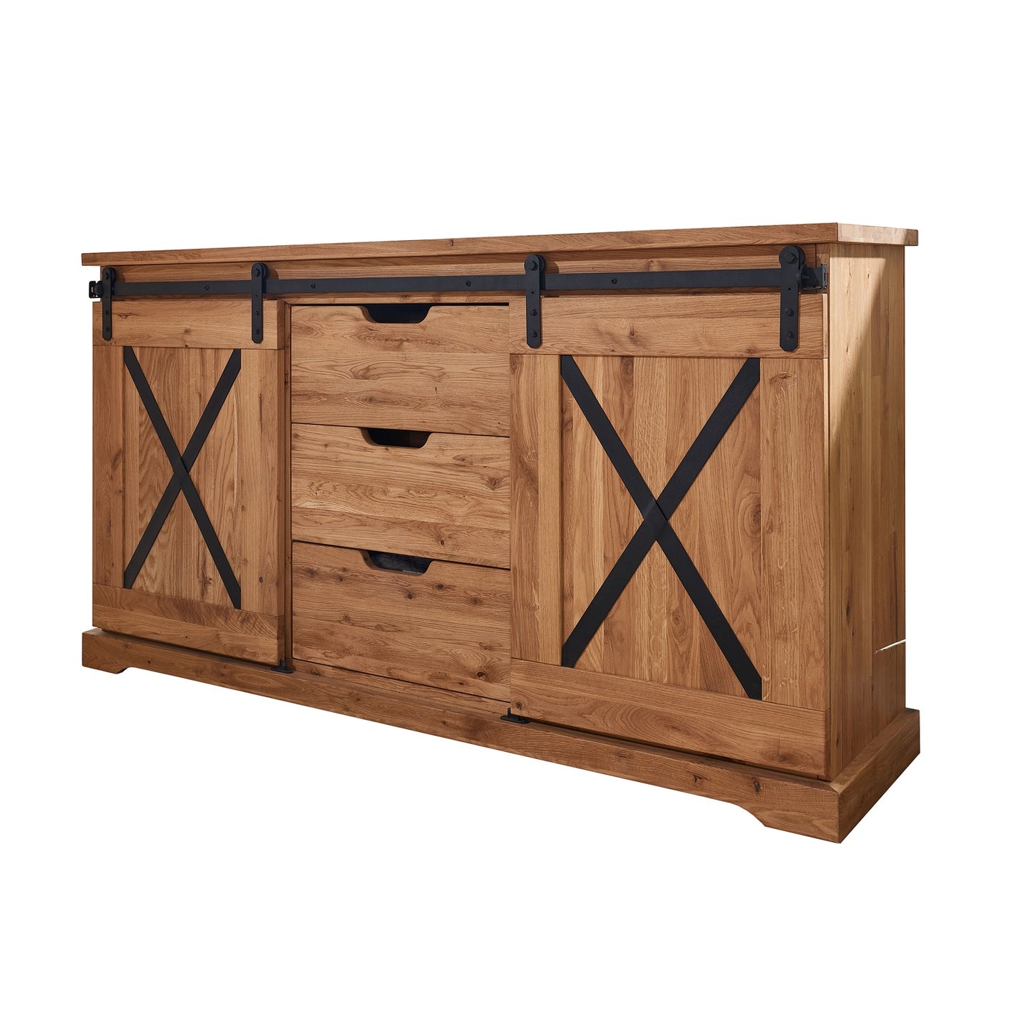 Sideboard Wildeiche massiv geölt - Wilson