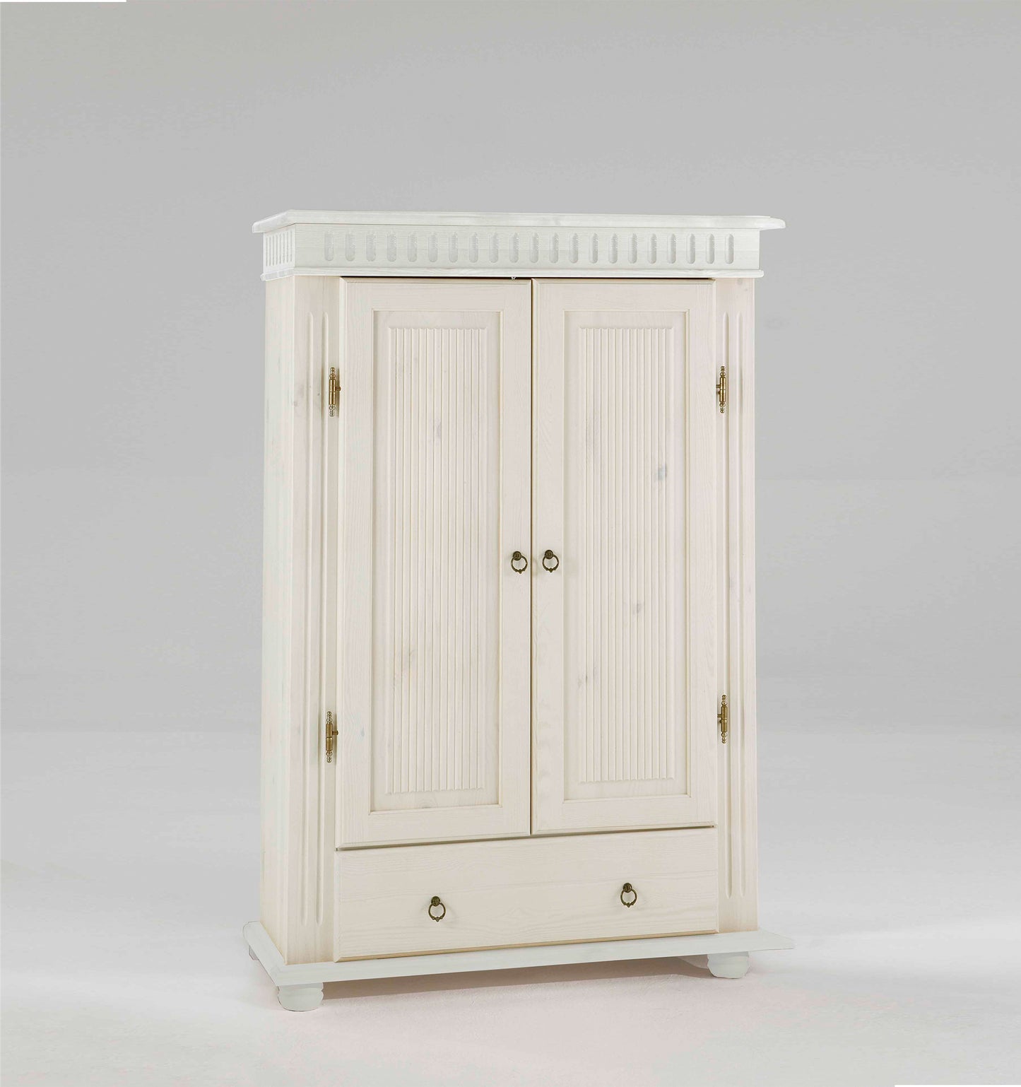 Wäscheschrank Kiefer massiv Landhausstil - Helsinki