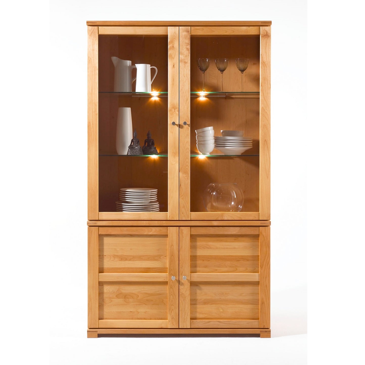 Vitrine Kanadische Erle massiv - Antigua