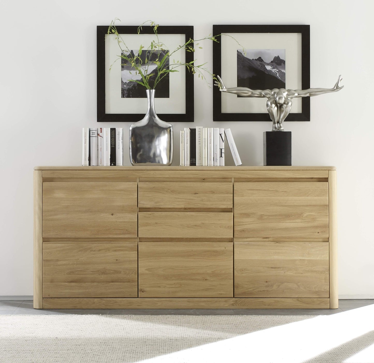 Sideboard Eiche massiv Bianco - Bozen