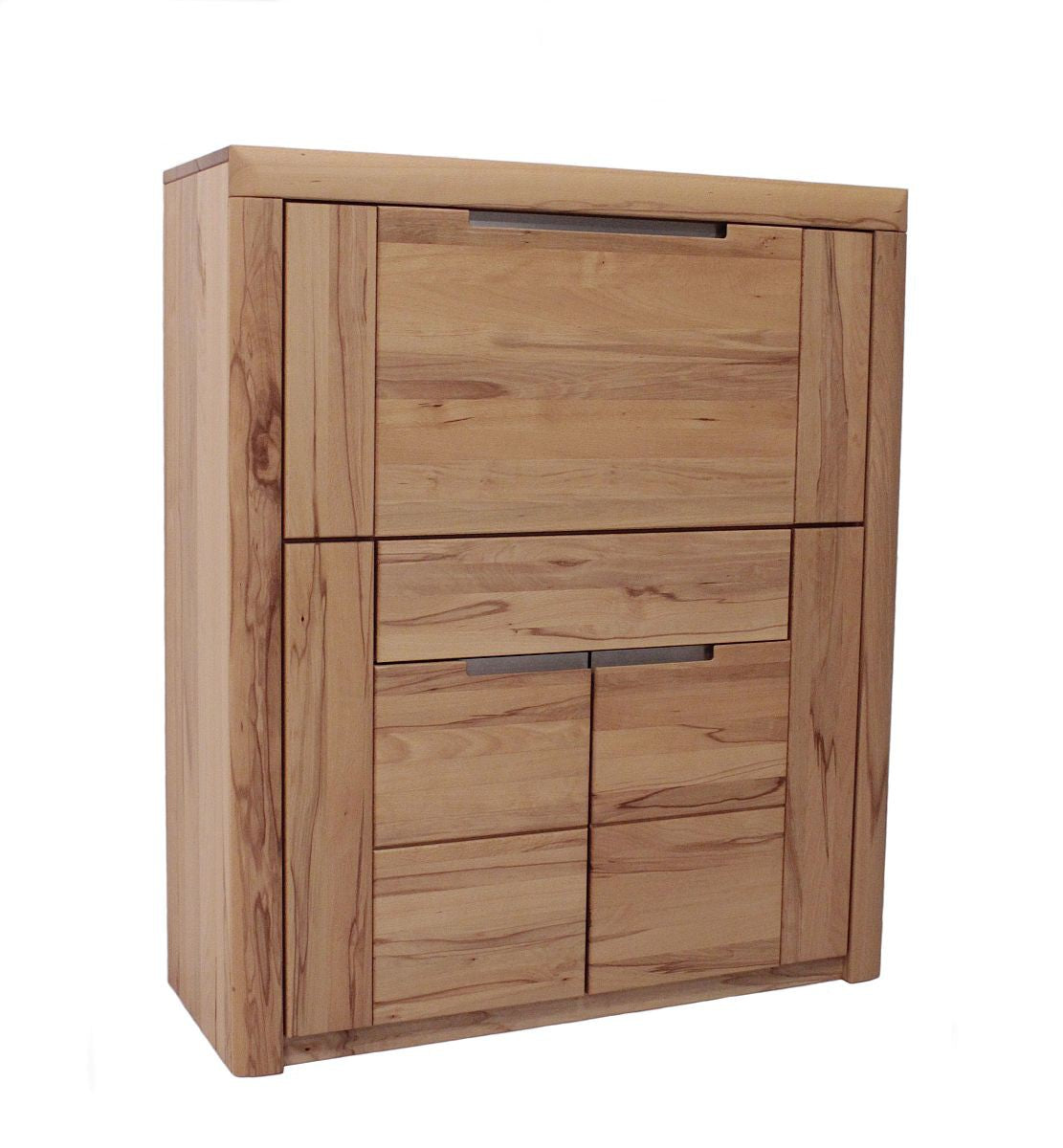 Sekretär Kernbuche massiv geölt 102 cm - Solido