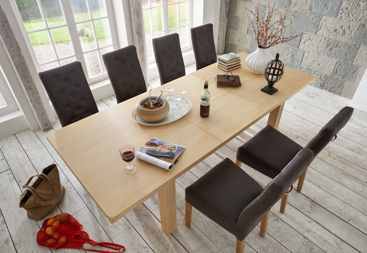 Esstisch Pinie massiv 180 / 240 x 90 cm Cadiz – AMD Möbel