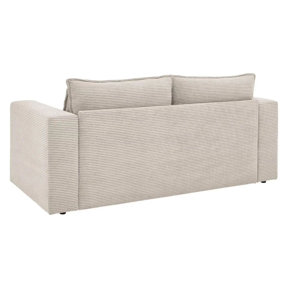 
                  
                    2-Sitzer Sofa in Beige aus Cord-Stoff
                  
                