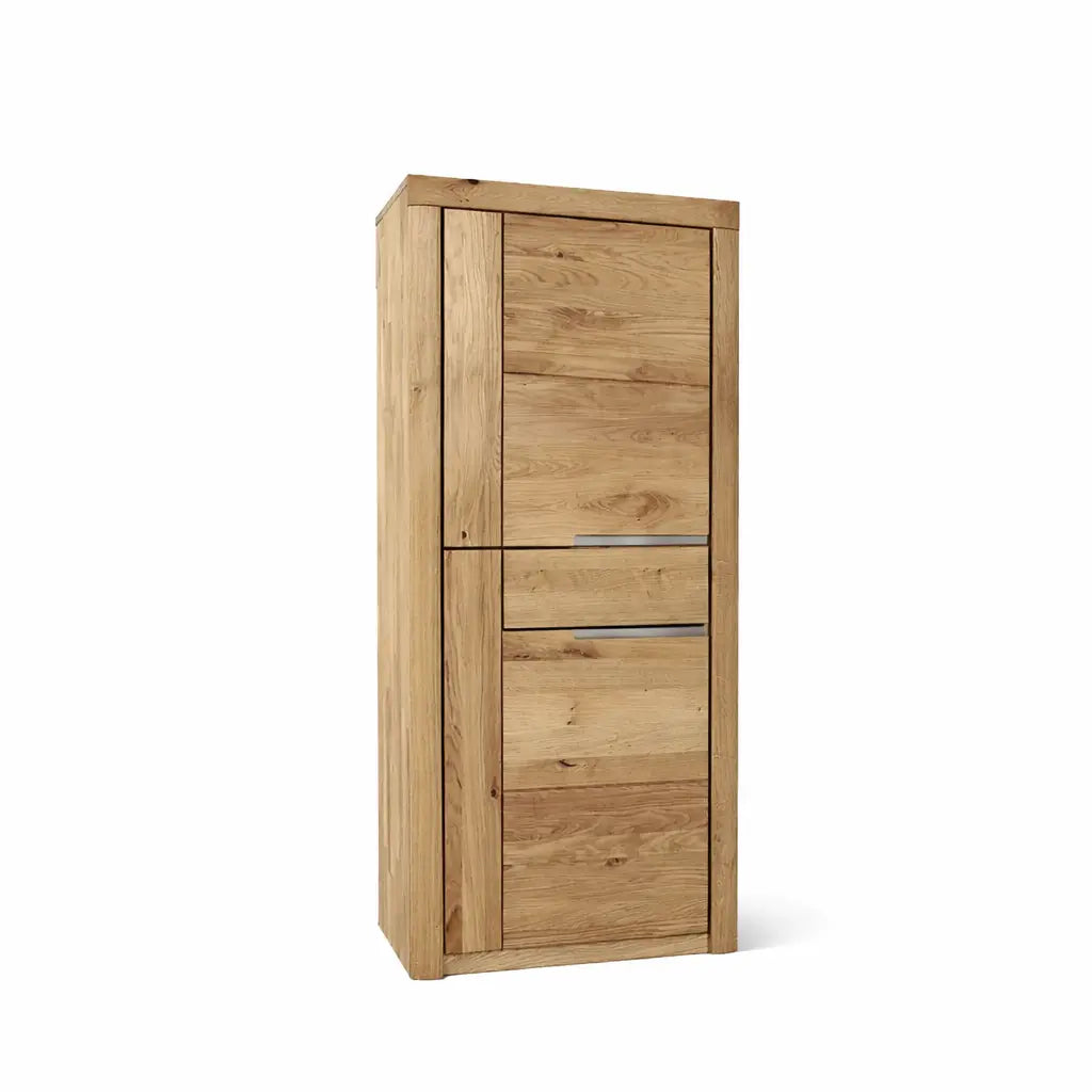 Eintüriger Schrank aus Wildeiche