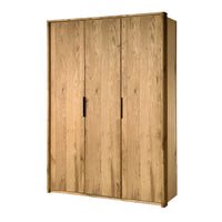 Kleiderschrank aus Holz mit drei Türen