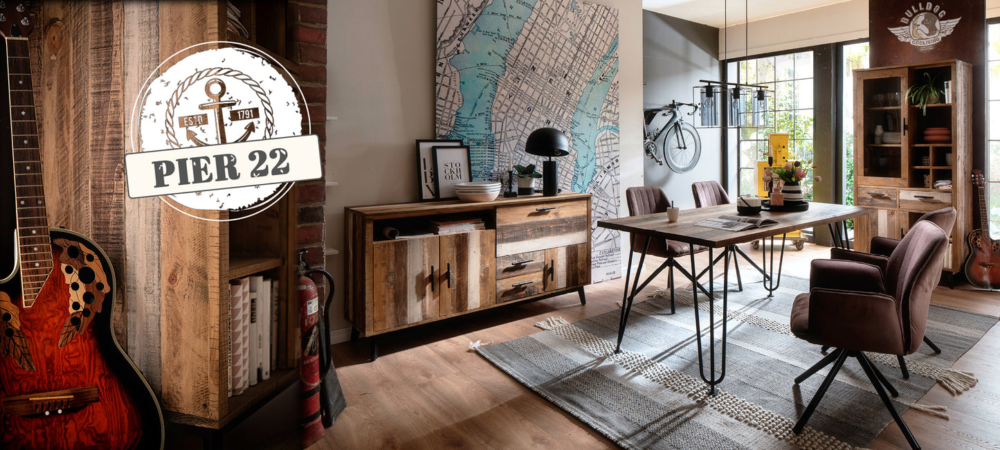 Übersicht über die Pier 22 Möbel im angesagten Shabby Chic und Industrial Style