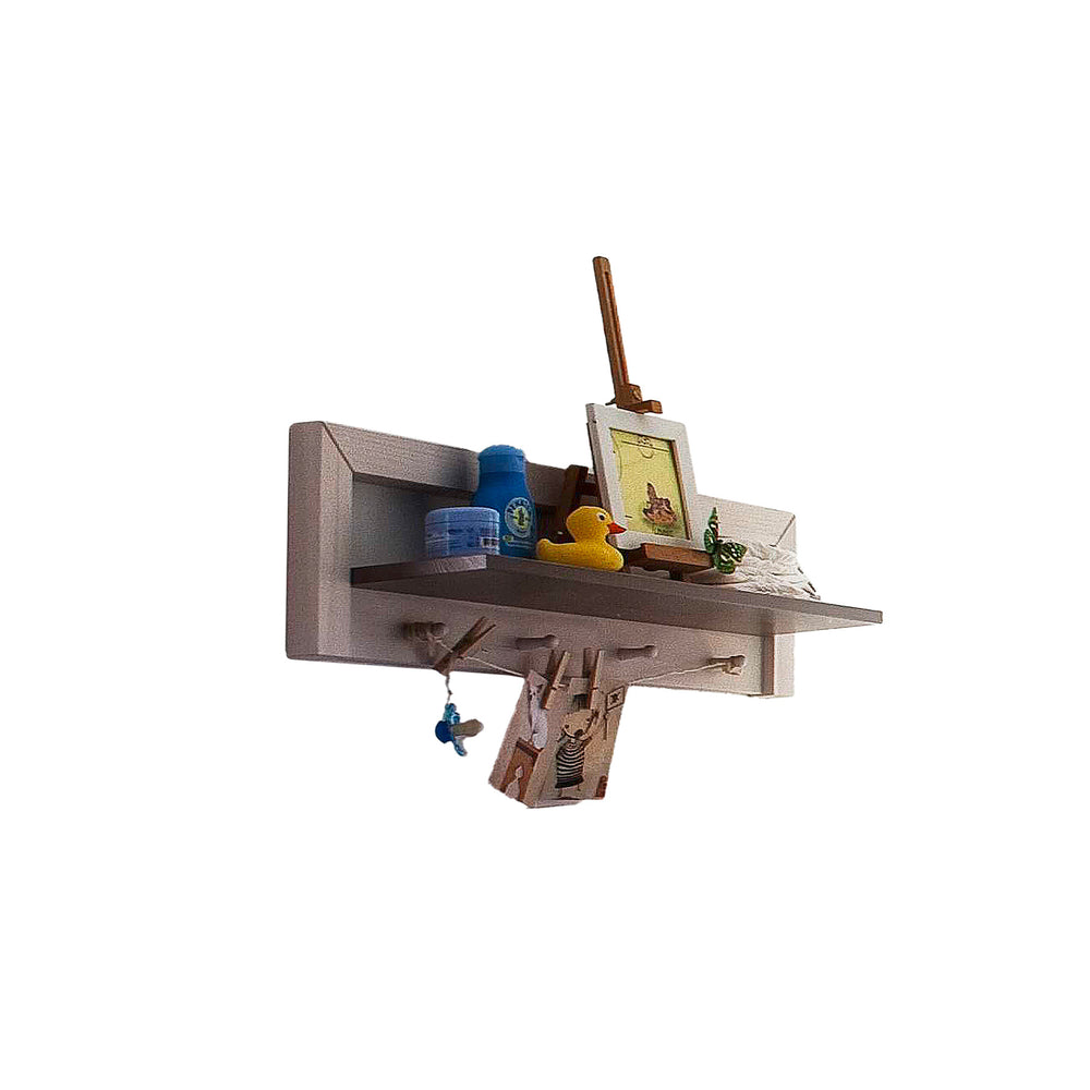 Wandboard aus massivem Kiefernholz