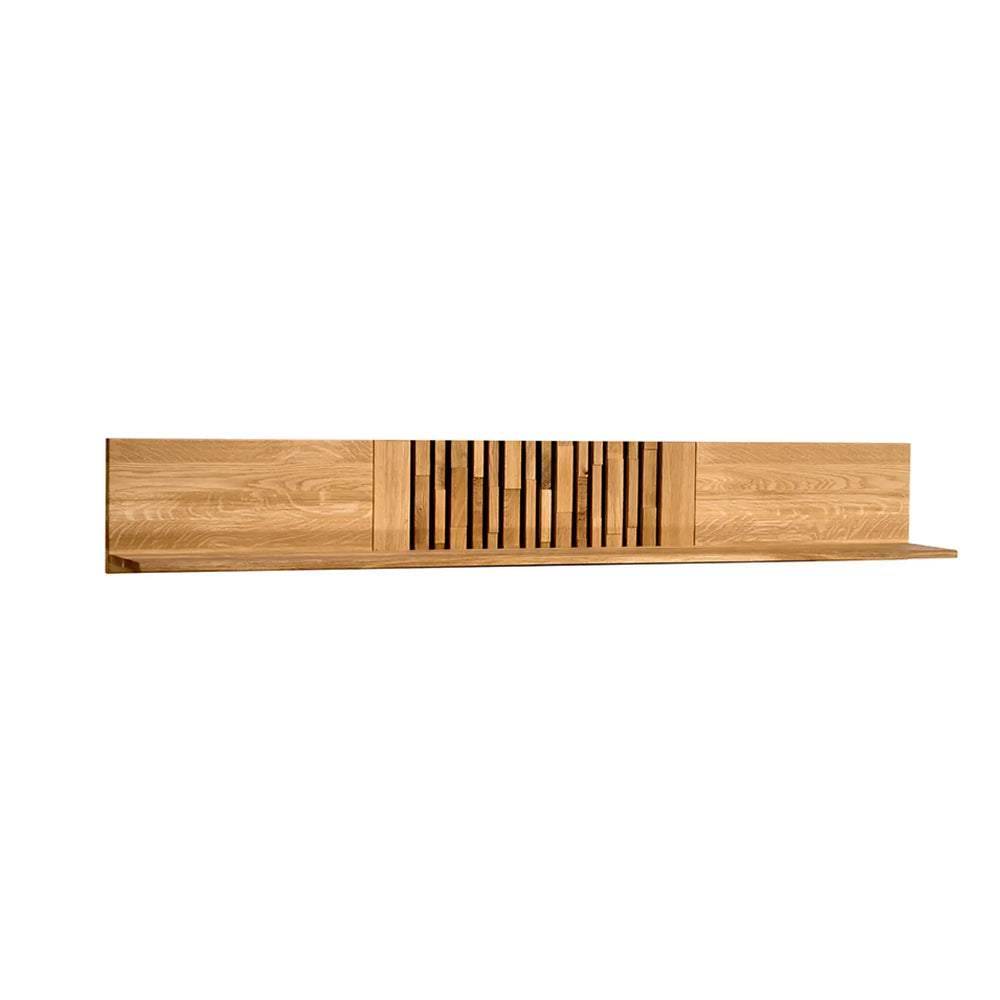 Wandboard aus Holz mit mittig platziertem Strukturelement