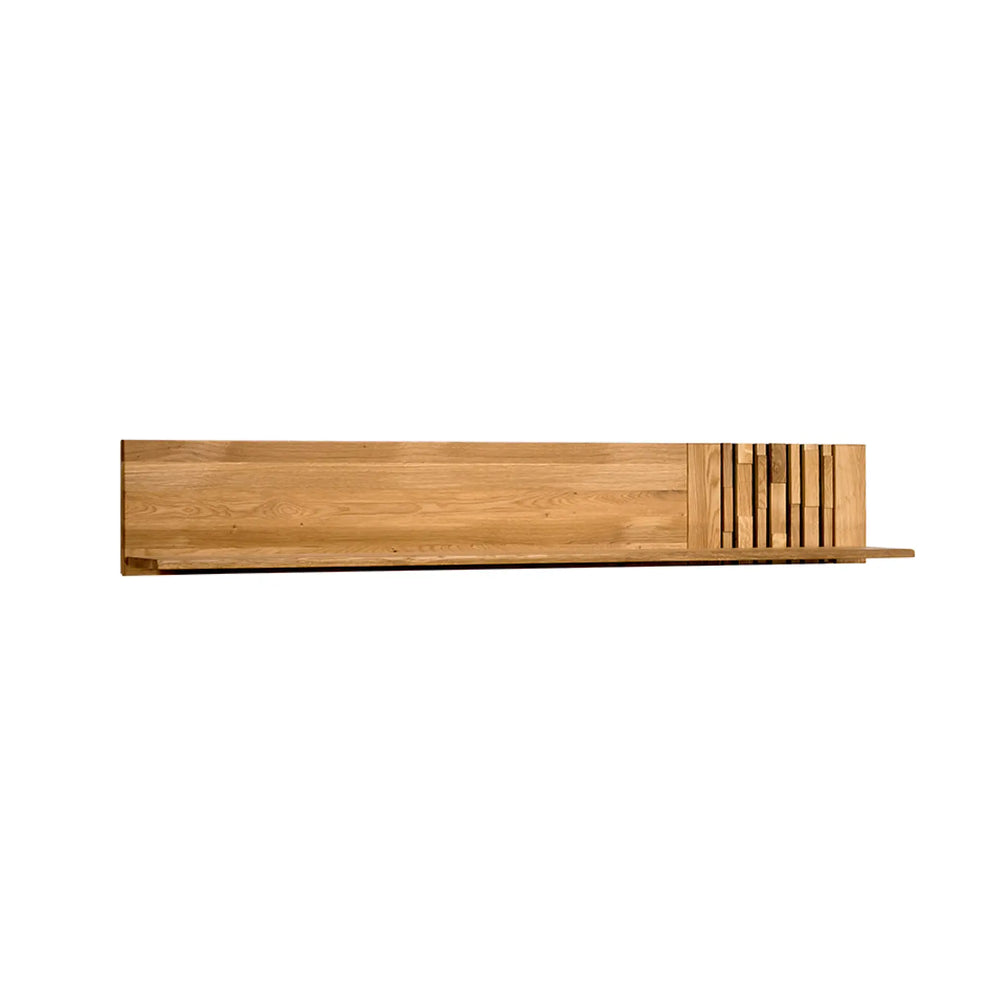 Wandboard aus Holz mit Strukturelement rechts