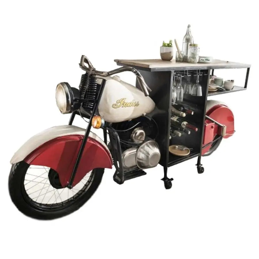 Barschrank im Moto-Bike-Style