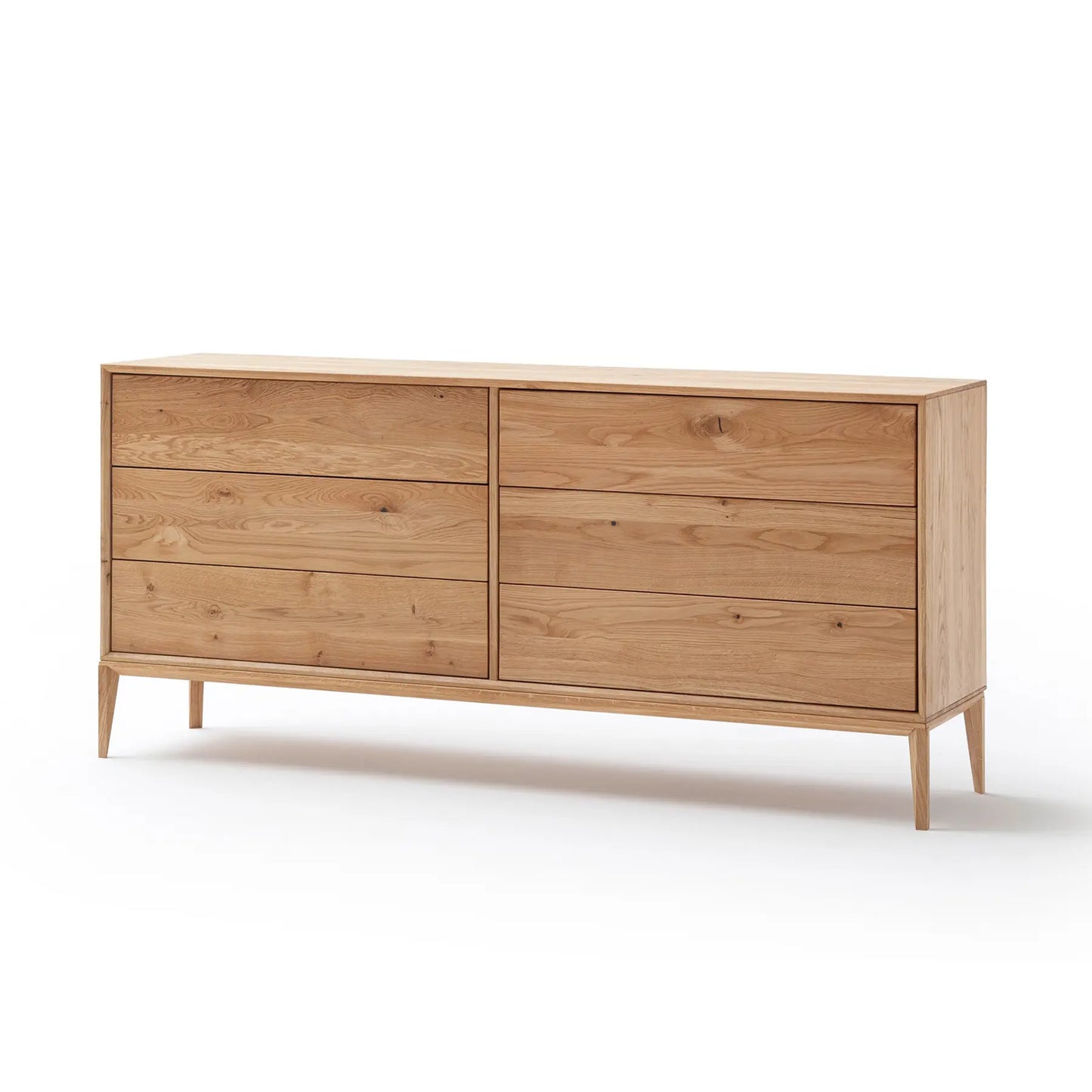 Sideboard aus Eiche mit 6 Schubkästen