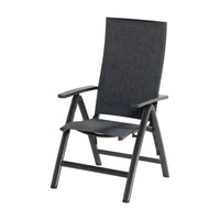 Gartenstuhl dunkelgrau