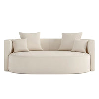 Cremefarbenes Loungesofa