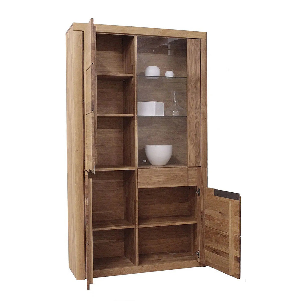 Multivitrine aus Holz