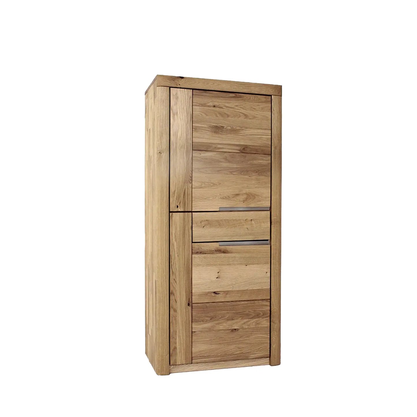 Kleiner Schrank aus massiver Wildeiche
