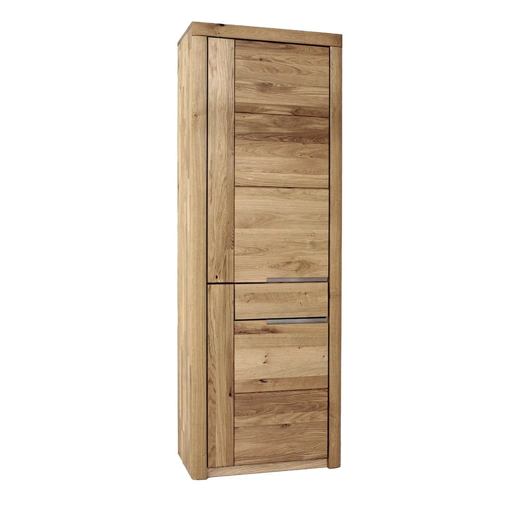 Hochschrank aus massiver Wildeiche