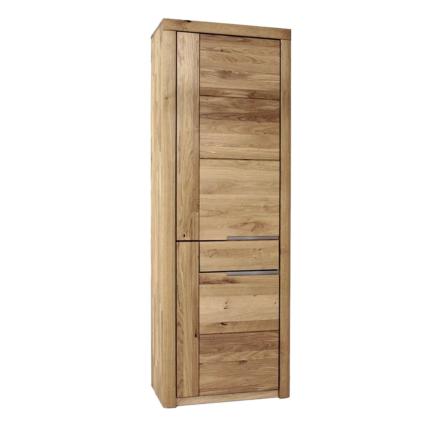 Hochschrank aus massiver Wildeiche