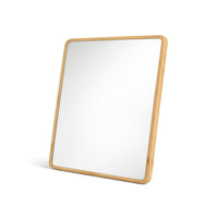 Spiegel mit abgerundeten Ecken aus Eiche massiv