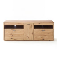 Massive TV-Anrichte aus Eichenholz