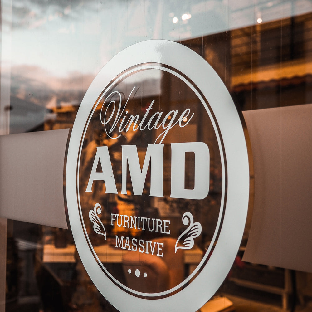 Vintage AMD Logo
