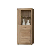 Vitrine aus massiver WIldeiche