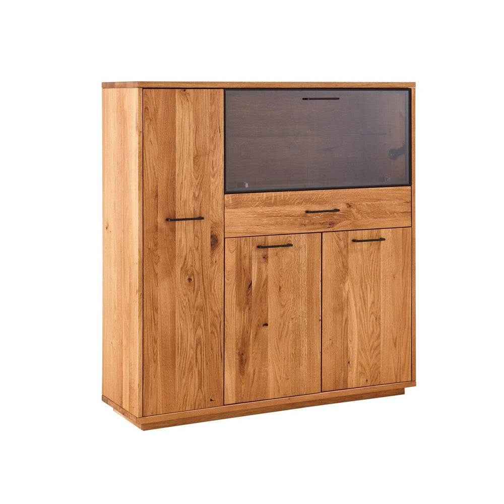 Highboard Wildeiche massiv - Savannah
