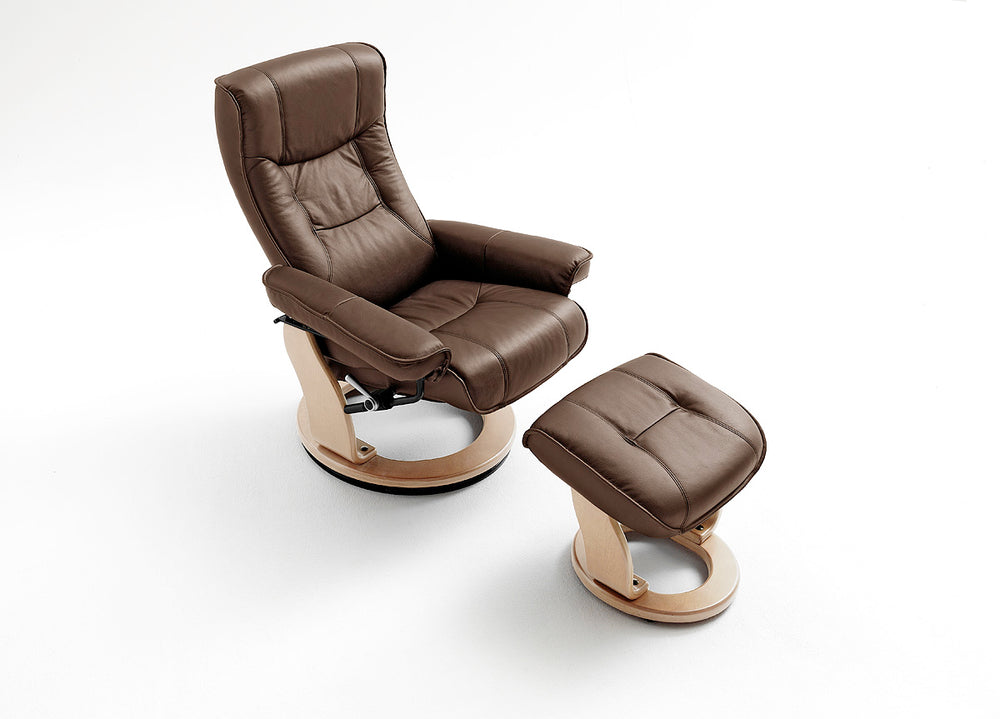 TV Relaxsessel Rindsleder braun Hamilton 9811-64026BN5