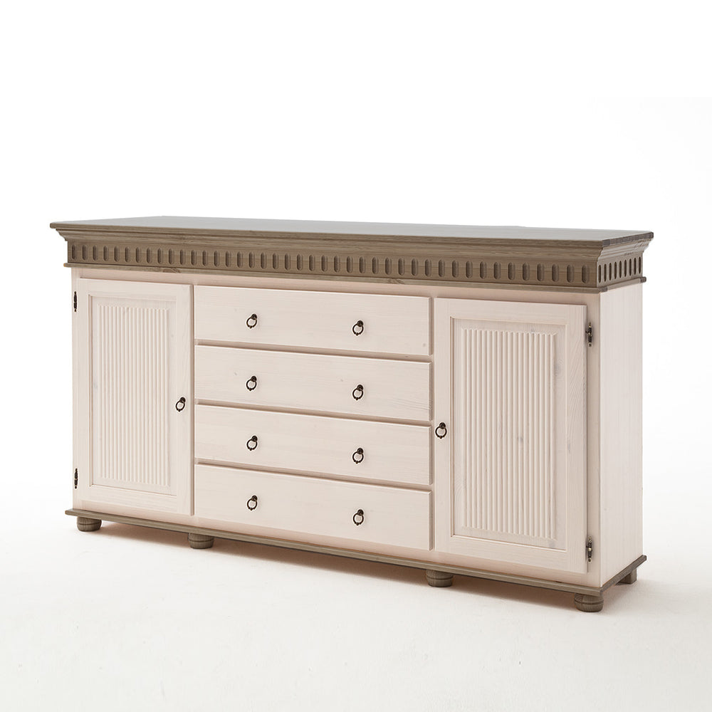 
                  
                    Helsinki Sideboard Kiefer massiv weiß lava
                  
                