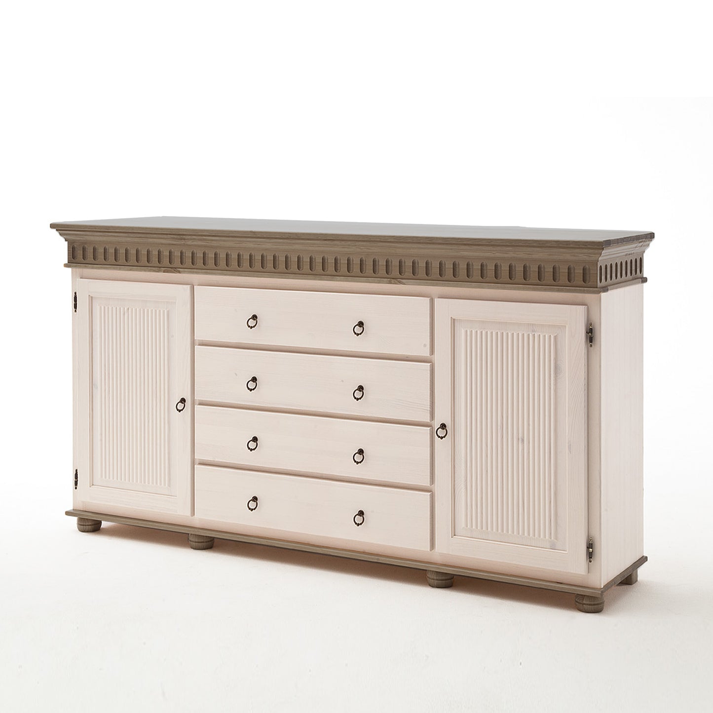 
                  
                    Helsinki Sideboard Kiefer massiv weiß lava
                  
                