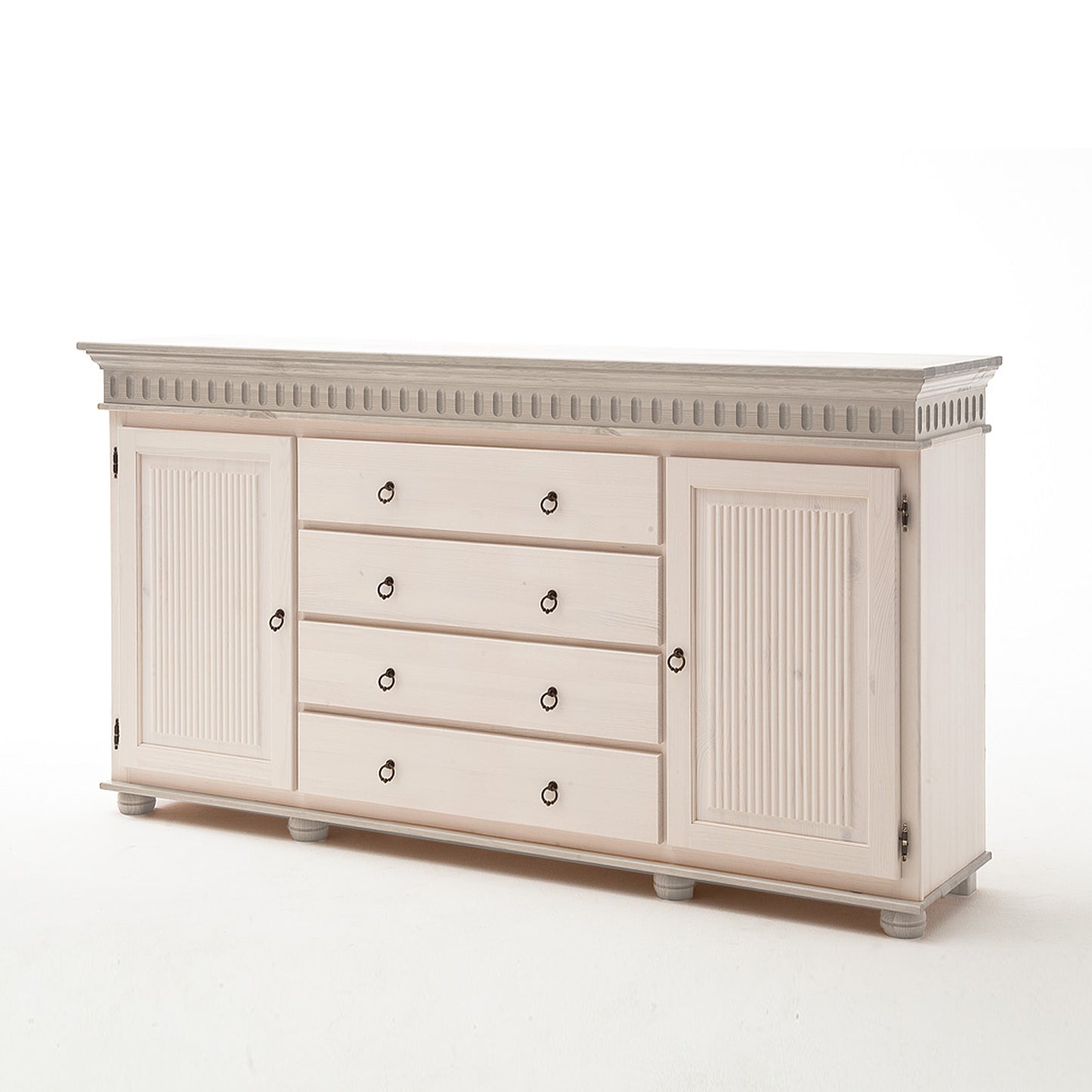 
                  
                    Helsinki Sideboard Kiefer massiv weiß
                  
                
