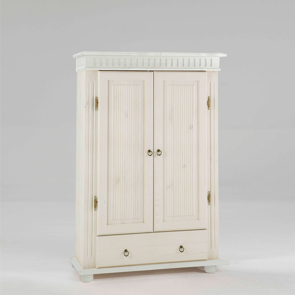 Wäscheschrank Kiefer massiv Landhausstil - Helsinki
