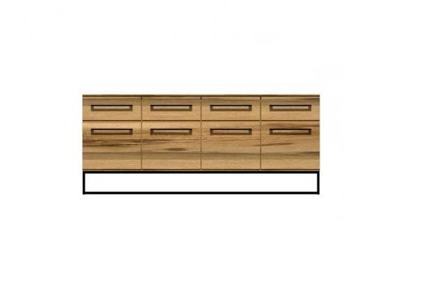 Big Sideboard Balkeneiche massiv geölt - Time Niehoff