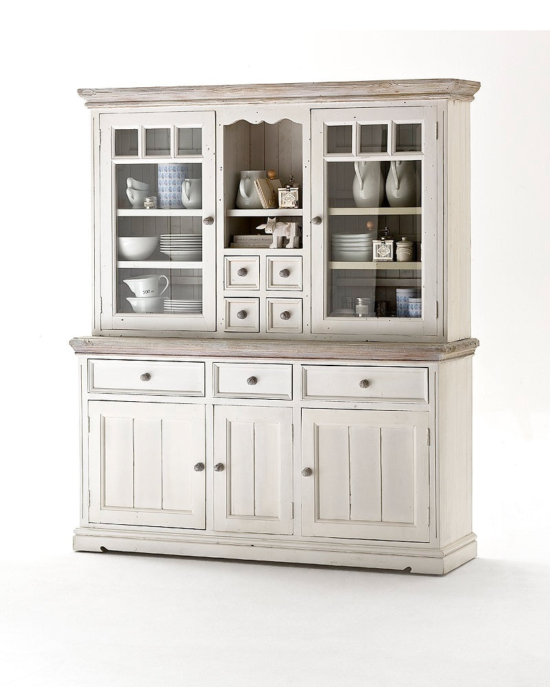 
                  
                    Buffet Kiefer massiv Landhausstil weiss / white sanded - Opus
                  
                