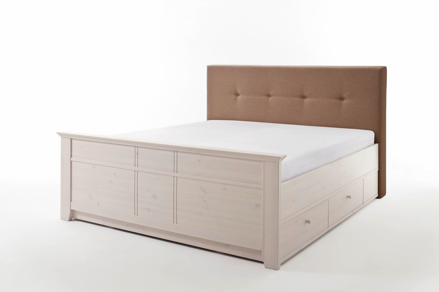 
                  
                    Komfortbett Polsterbett 180 x 200 Landhausstil
                  
                