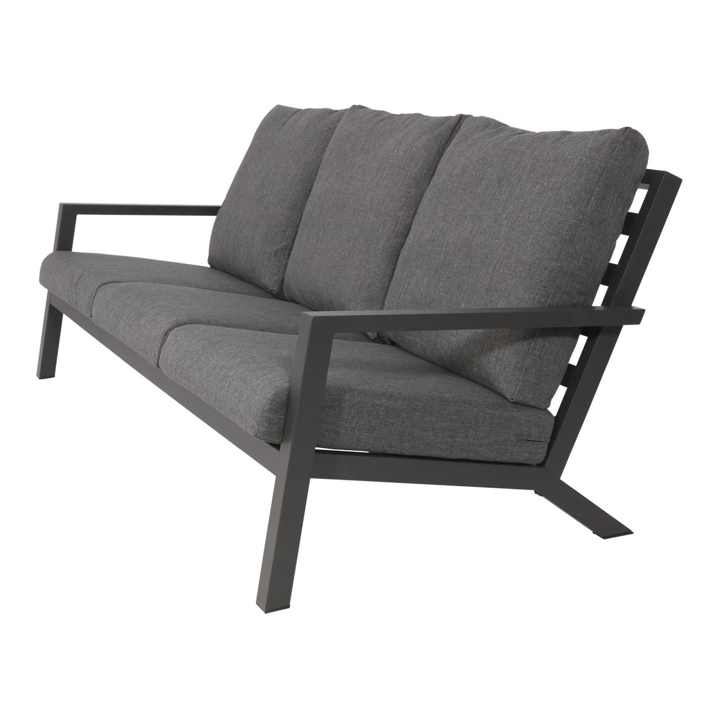 
                  
                    Loungebank Alugestell grau / Bezug Olefin - Down Town
                  
                