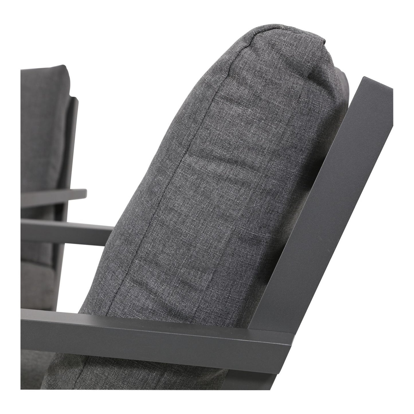 
                  
                    Loungebank Alugestell grau / Bezug Olefin - Down Town
                  
                