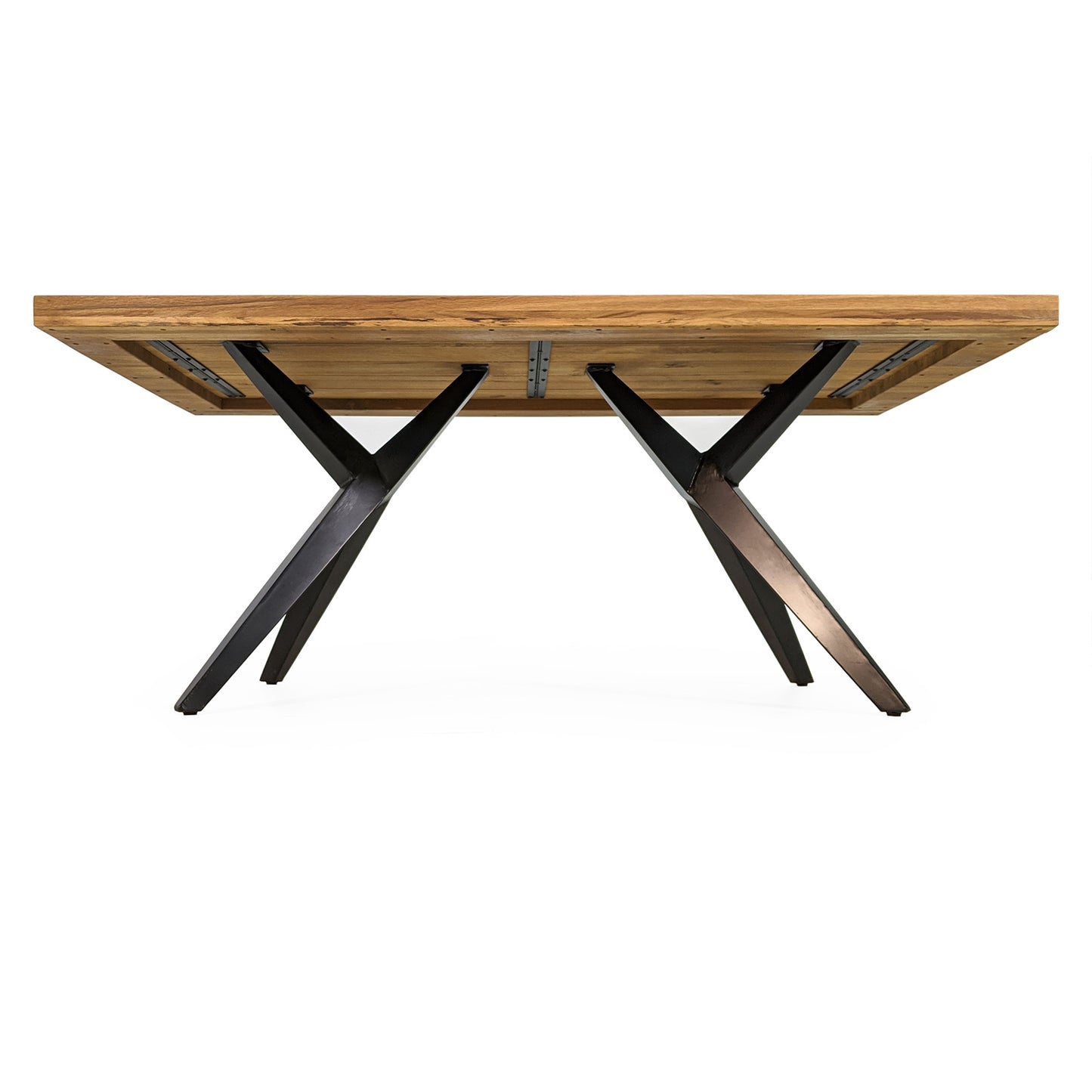 
                  
                    Esstisch 180 x 90 Eiche massiv geölt / Metallgestell - Mio
                  
                