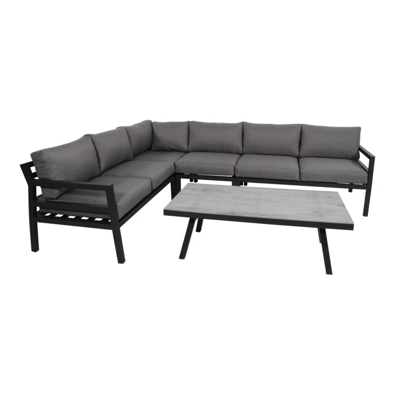 
                  
                    Lounge-Set Aluminium grau / Olefin - Bilbao
                  
                