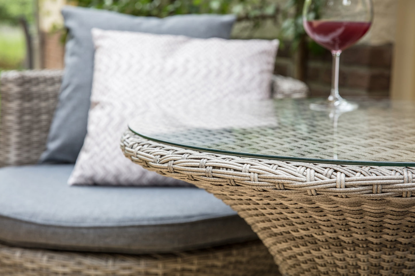 
                  
                    Lounge-Set 3 tlg. Polyrattan grau - Ancona Cloud
                  
                