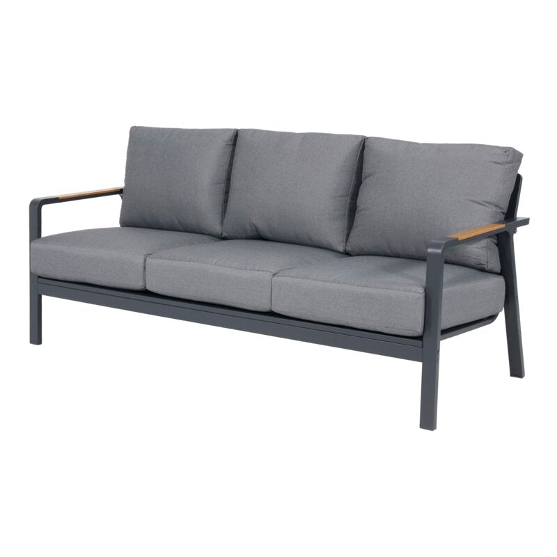 
                  
                    Loungebank Alugestell anthrazit / Bezug Olefin - Mai Tai
                  
                