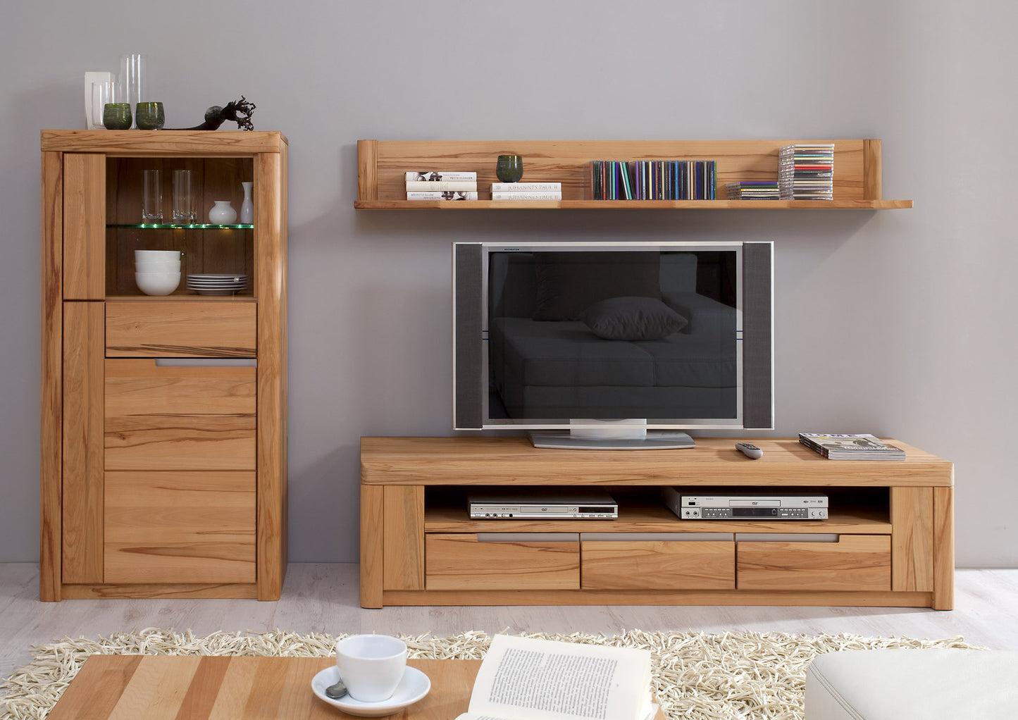 
                  
                    Wandboard  128 cm Kernbuche massiv geölt Solido
                  
                