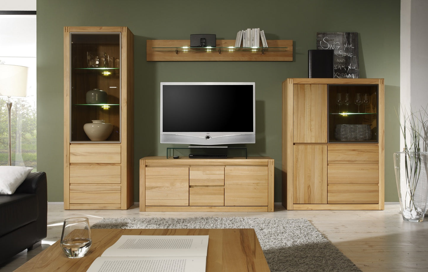 
                  
                    TV-Anrichte Front Kernbuche massiv - Ponto
                  
                
