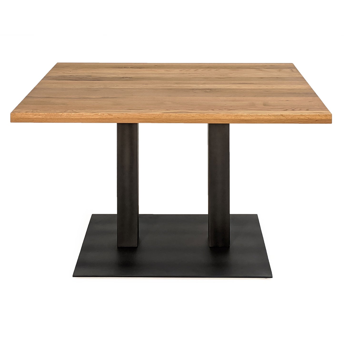 
                  
                    Bistrotisch 120 x 80 cm Eiche massiv natur / Metall - Sia
                  
                