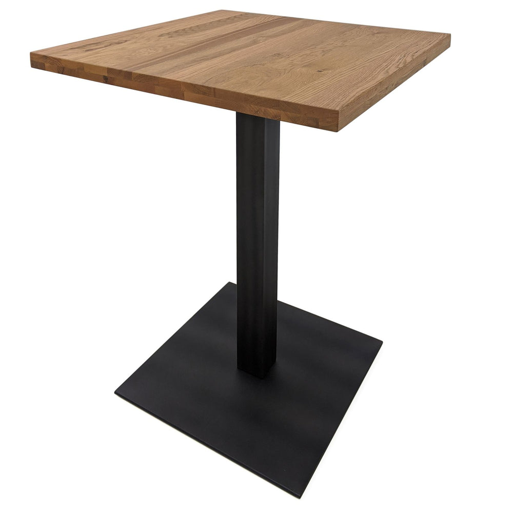 
                  
                    Bartisch 80 x 80 cm Eiche massiv natur / Metall - Sia
                  
                