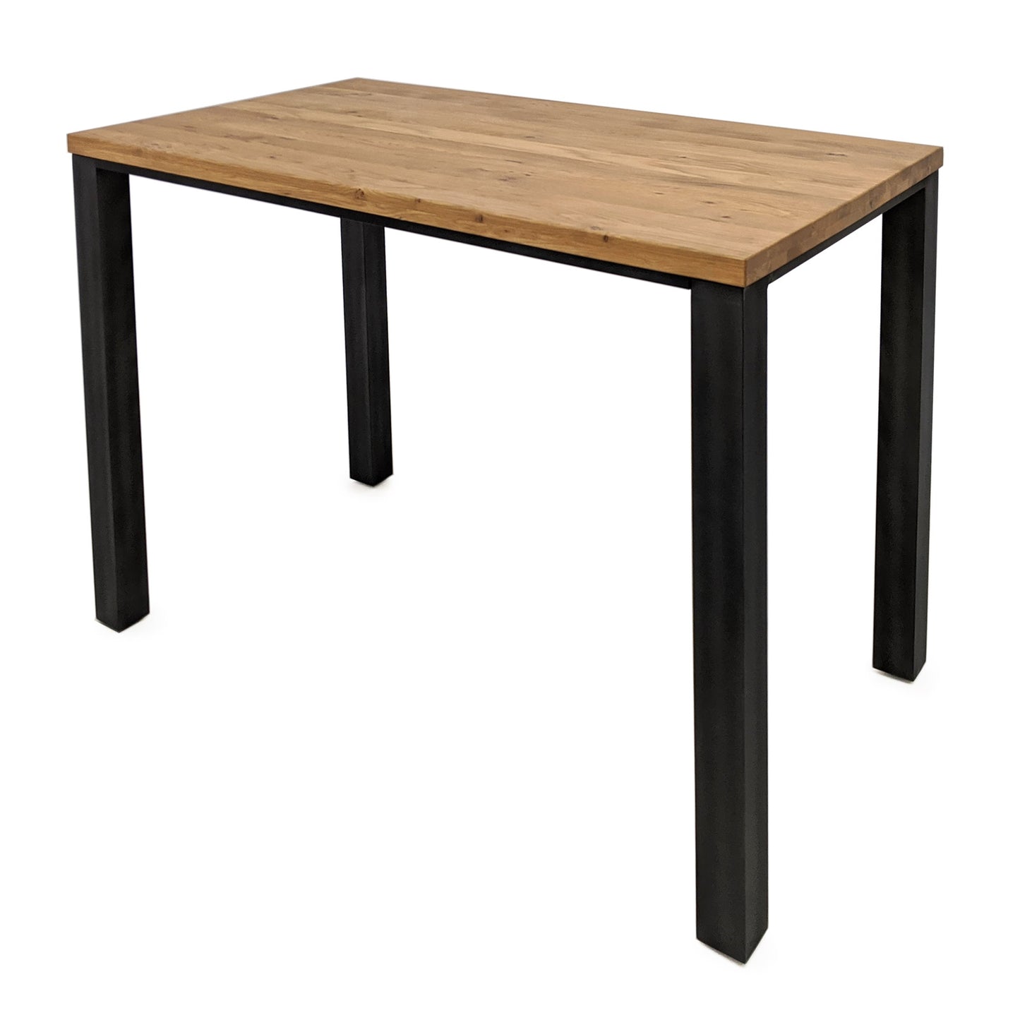 
                  
                    Bartisch 140 x 80 cm Eiche massiv / Metallgestell - Sia
                  
                
