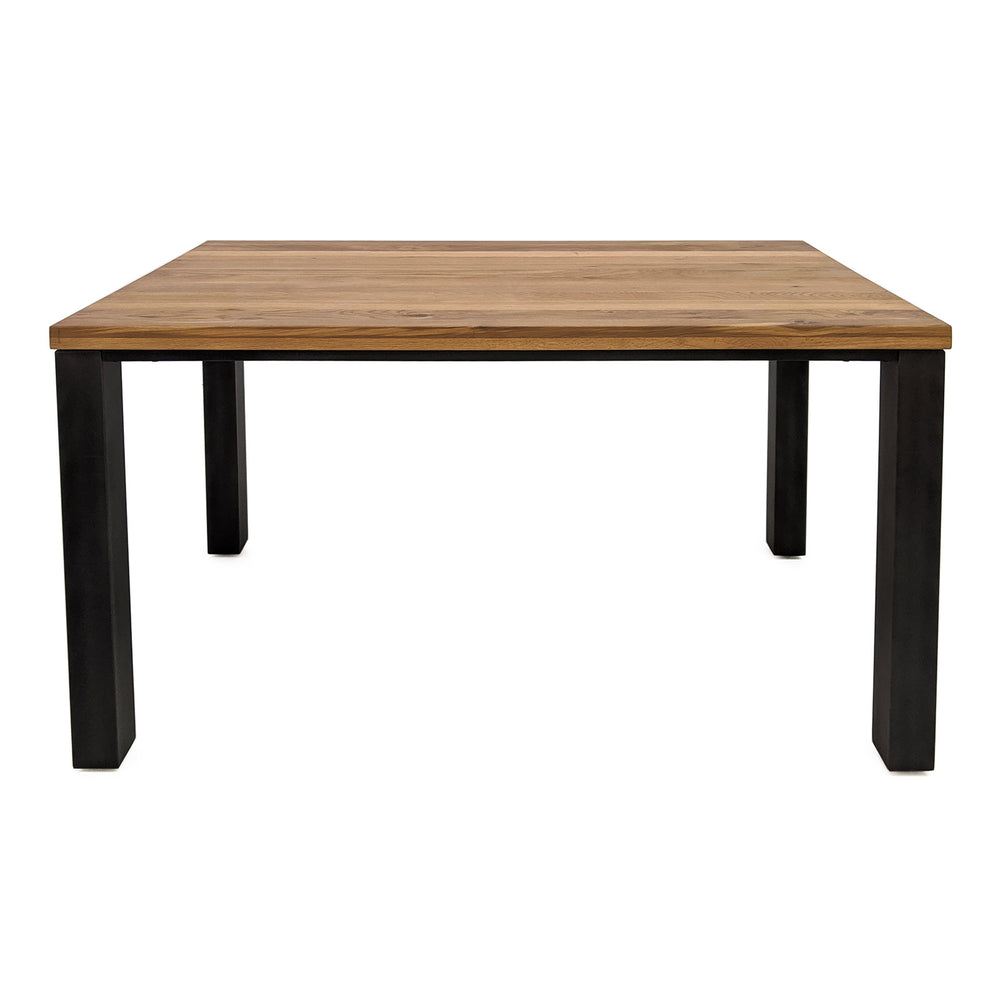 
                  
                    Esstisch 140 x 80 cm Eiche massiv natur / Metall - Sia
                  
                
