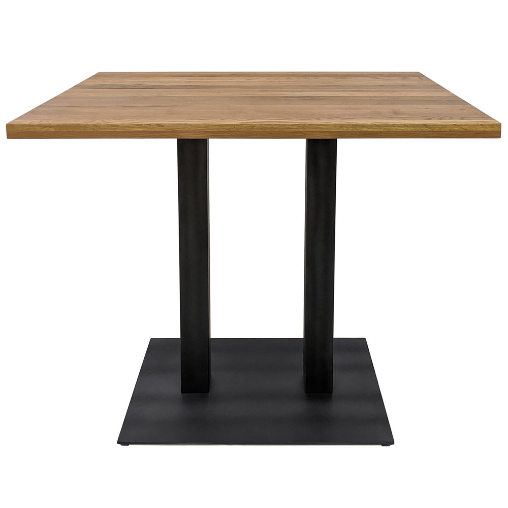 
                  
                    Bartisch 120 x 80 cm Eiche massiv natur / Metallgestell - Sia
                  
                